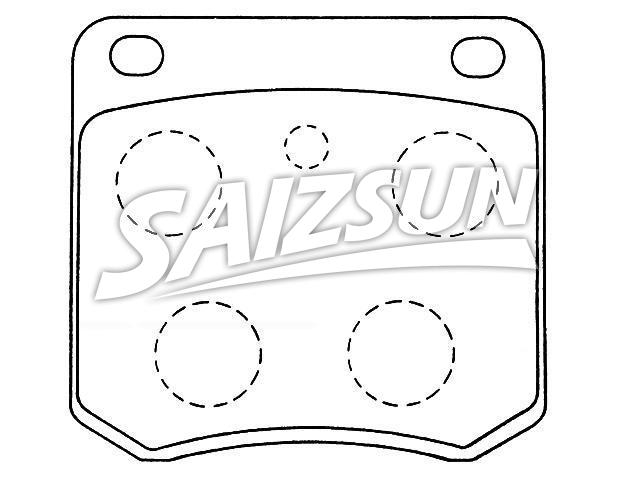 Brake Pad Set:44060-N8425