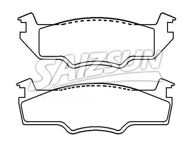 Brake Pad Set:321 698 151 B