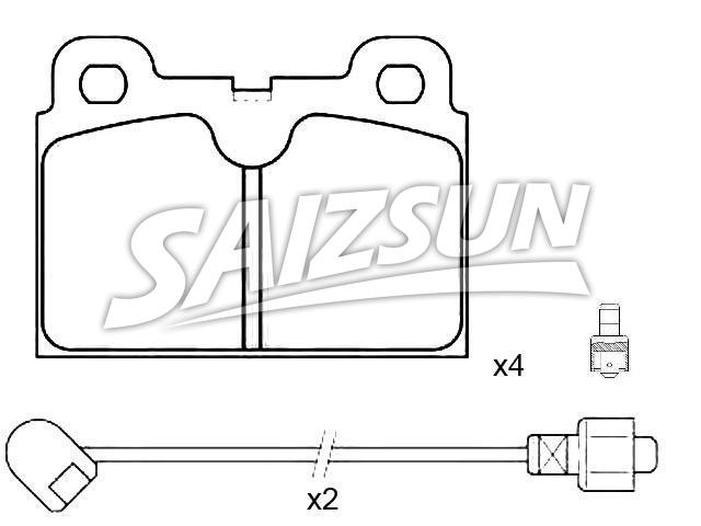 Brake Pad Set:4248.97