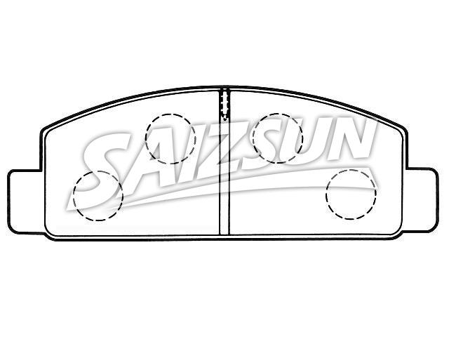 Brake Pad Set:1243-49-230