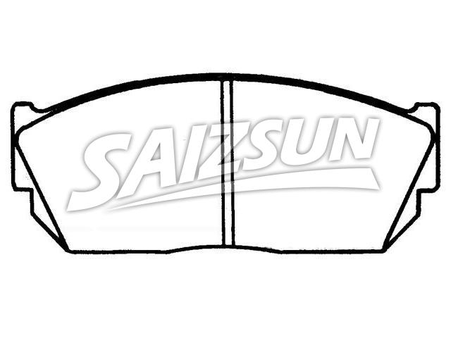 Brake Pad Set:45022-SA0-680