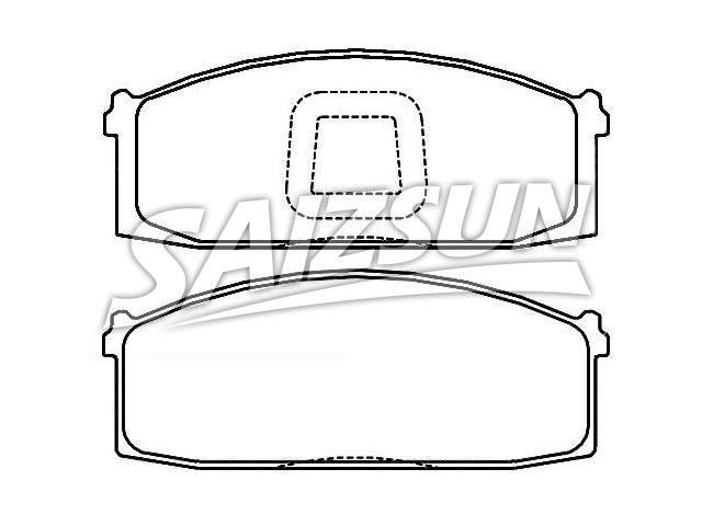 Brake Pad Set:41060-11L25