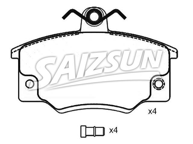 Brake Pad Set:5 888 153