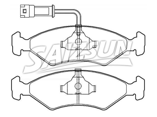 Brake Pad Set:87FX-2K0-21HA