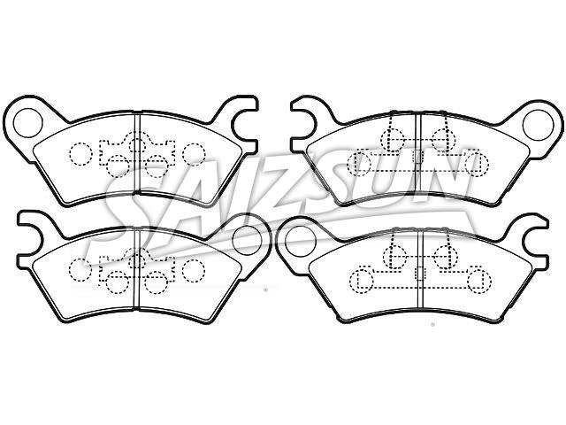 Brake Pad Set:85Y5-33-28Z