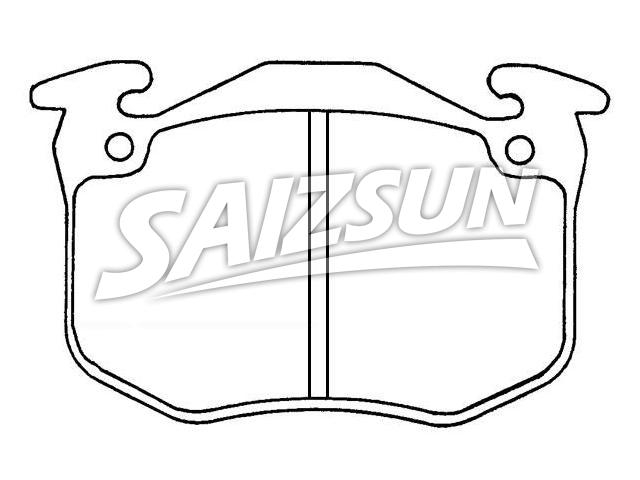 Brake Pad Set:4251.36