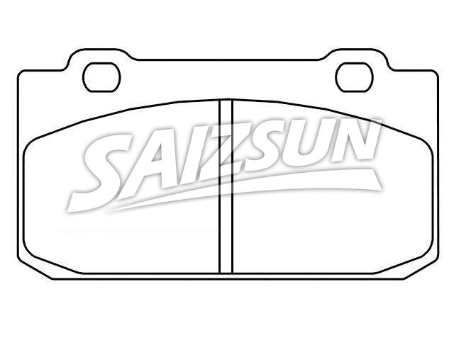 Brake Pad Set:0060 750 465