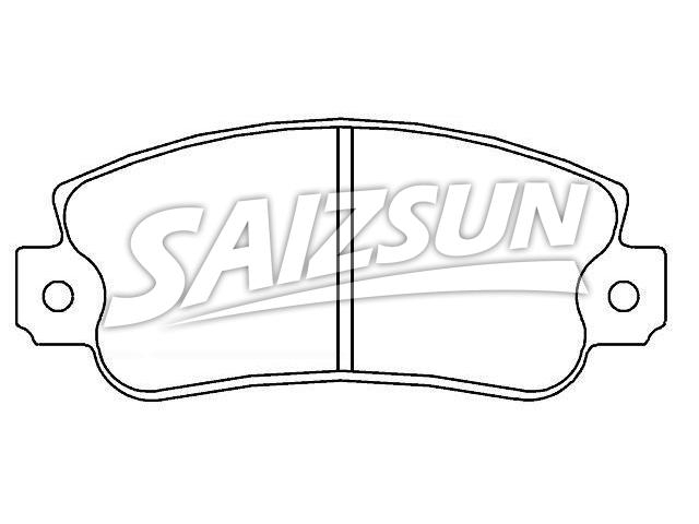 Brake Pad Set:0060 705 557