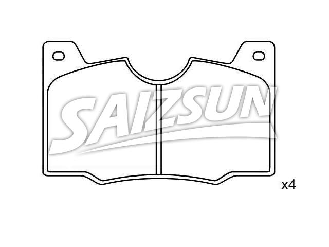 Brake Pad Set:180507