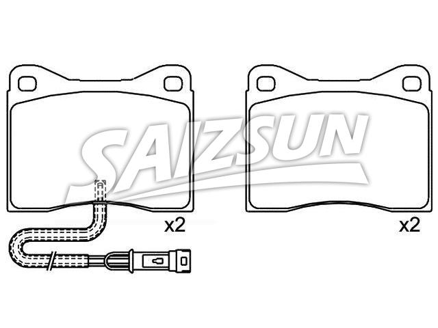 Brake Pad Set:1 637 873