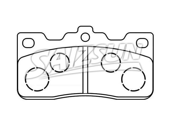 Brake Pad Set:04492-14050