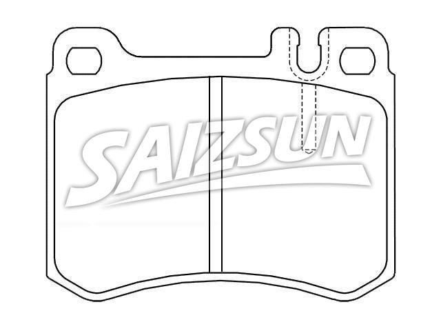 Brake Pad Set:001 420 03 20