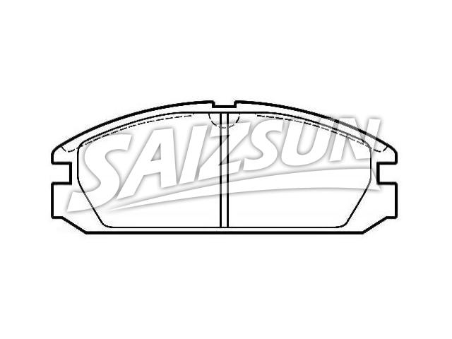 Brake Pad Set:45022-SB2-780