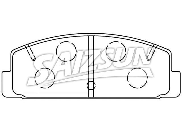 Brake Pad Set:FB06-49-280