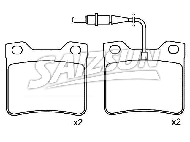 Brake Pad Set:4250.81