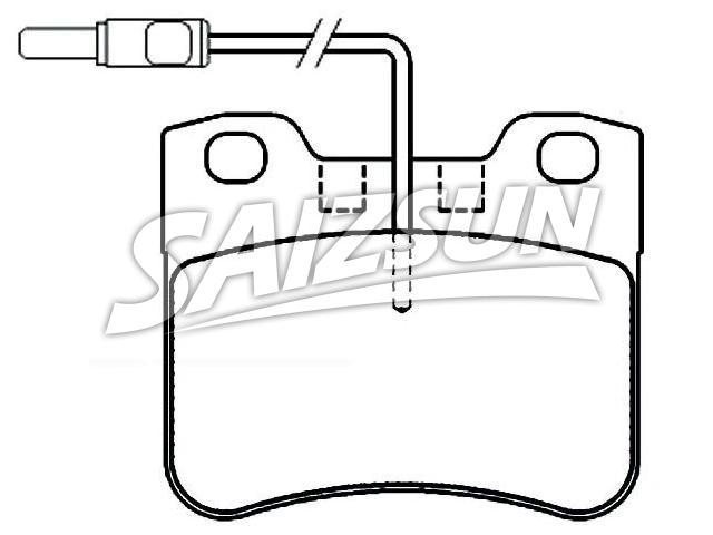 Brake Pad Set:4250.90