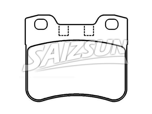 Brake Pad Set:4251.28
