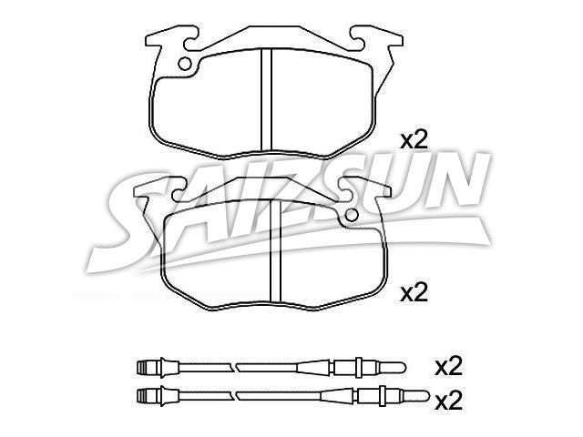 Brake Pad Set:95 659 340