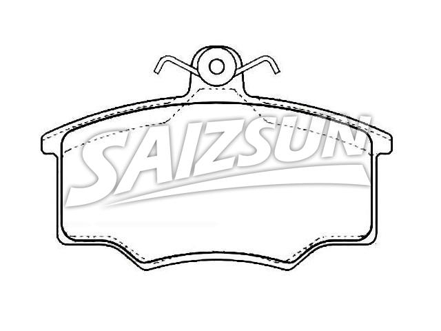 Brake Pad Set:3 344 996-8