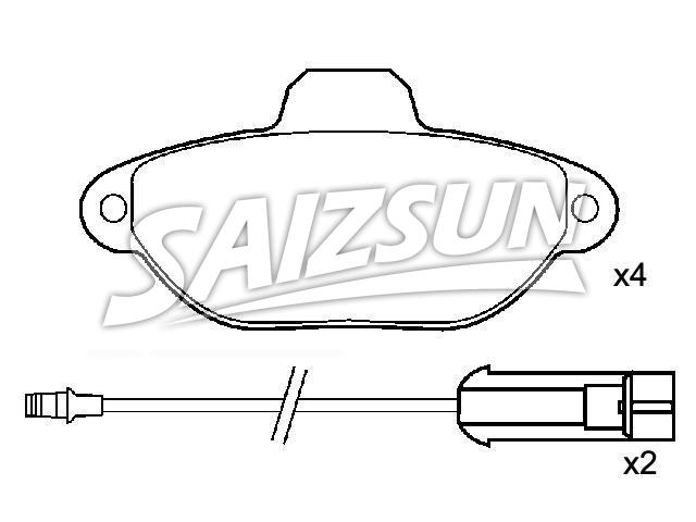 Brake Pad Set:5 892 736