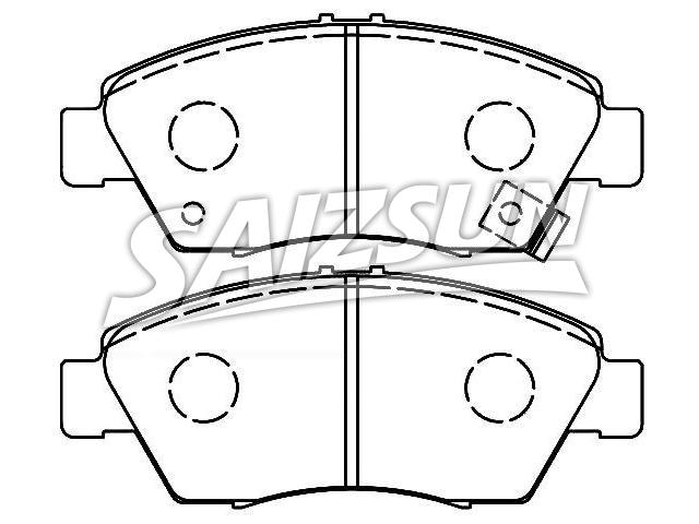 Brake Pad Set:06450-S5A-E50
