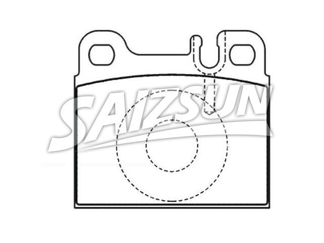 Brake Pad Set:001 420 73 20