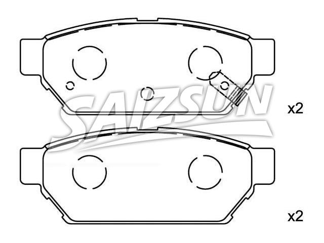 Brake Pad Set:MB 928 314