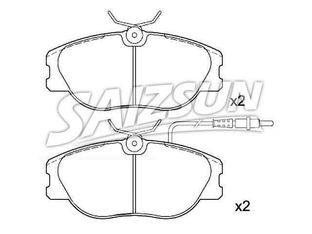 Brake Pad Set:9 944 329