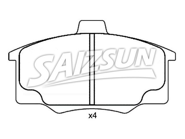 Brake Pad Set:MAMUSA 326