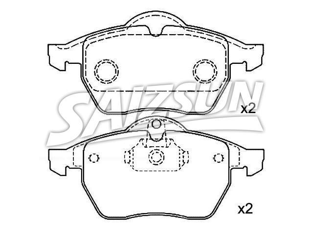 Brake Pad Set:16 05 036