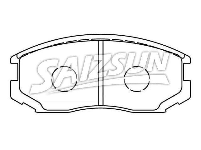 Brake Pad Set:04491-87401