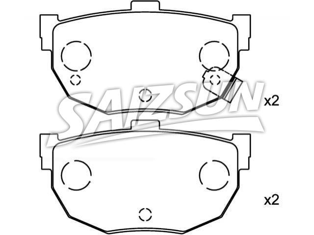 Brake Pad Set:58302-29A00