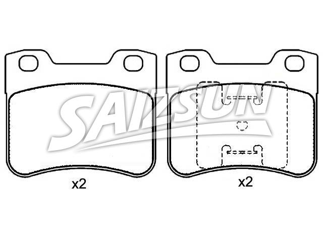 Brake Pad Set:181150