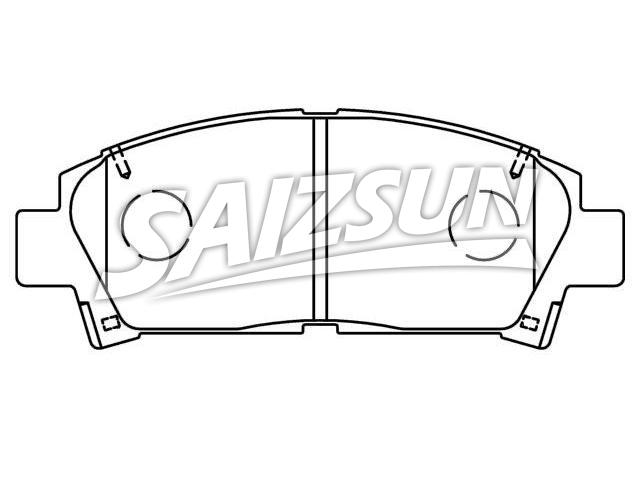 Brake Pad Set:04465-12160