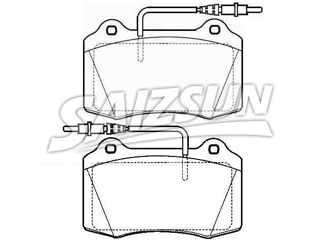 Brake Pad Set:4251.82
