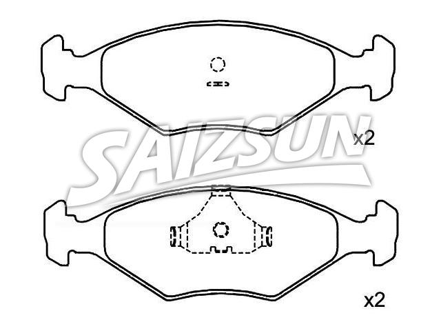 Brake Pad Set:305 698 151-5