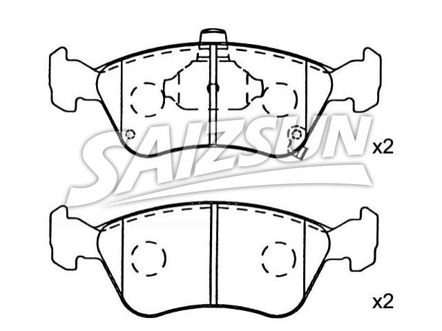 Brake Pad Set:04465-05020