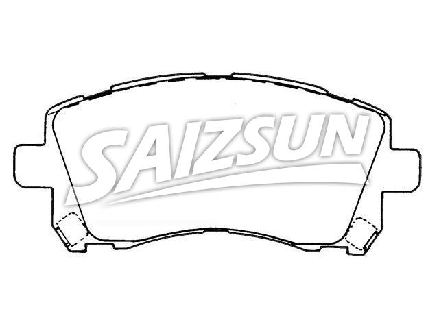 Brake Pad Set:26296-AC030