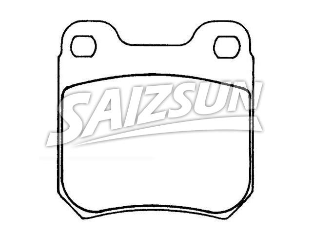 Brake Pad Set:48 36 987