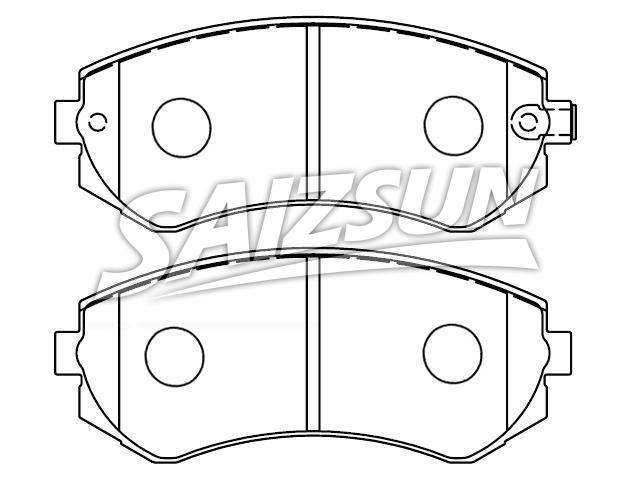 Brake Pad Set:41060-2N290