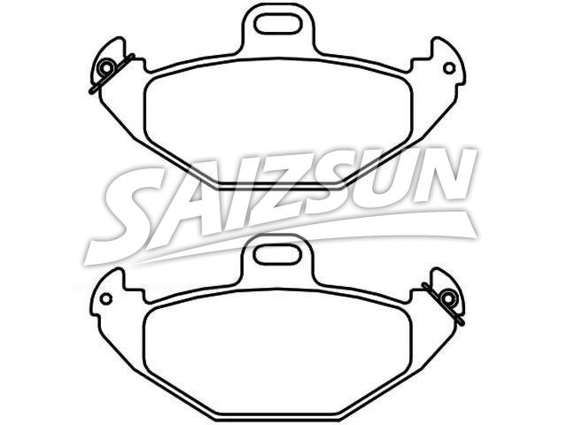 Brake Pad Set:77 01 205 491