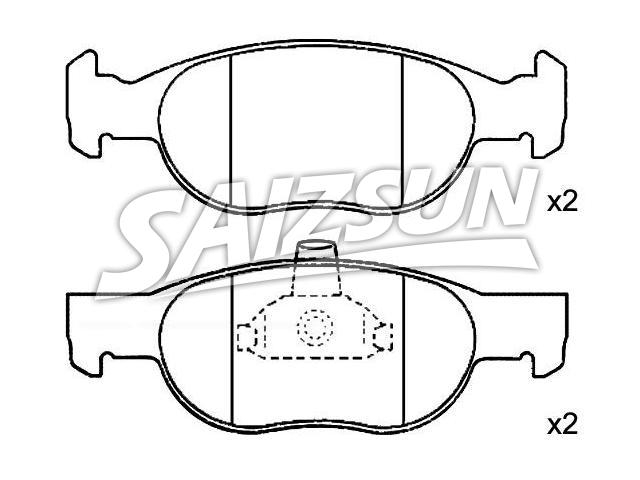 Brake Pad Set:9 947 934