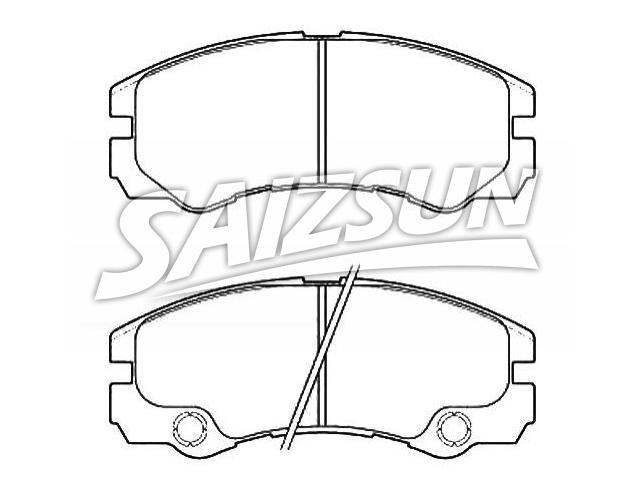 Brake Pad Set:16 05 002