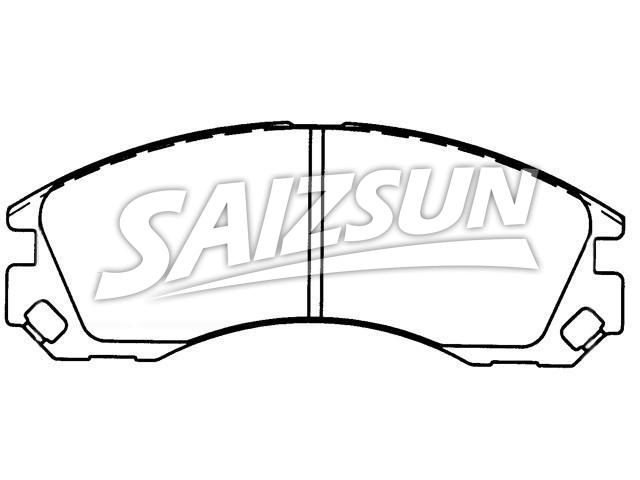 Brake Pad Set:MR 289 610