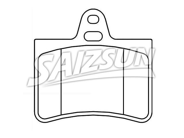 Brake Pad Set:4252.17