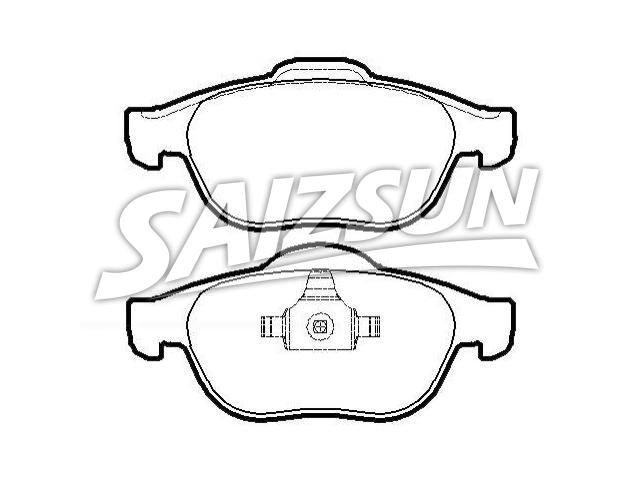 Brake Pad Set:77 01 206 599
