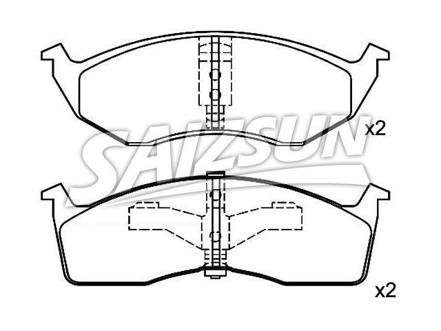 Brake Pad Set:05018595AA