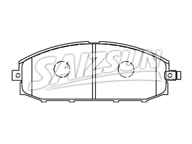 Brake Pad Set:41060-VB290