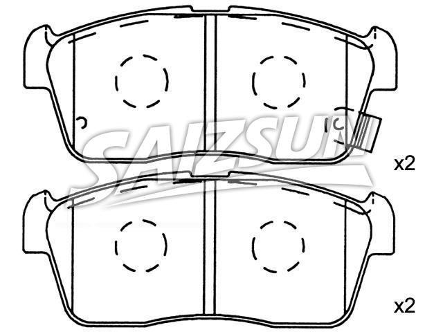Brake Pad Set:04491-97217