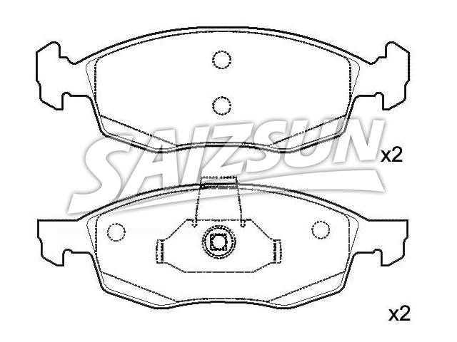 Brake Pad Set:7 736 220 5